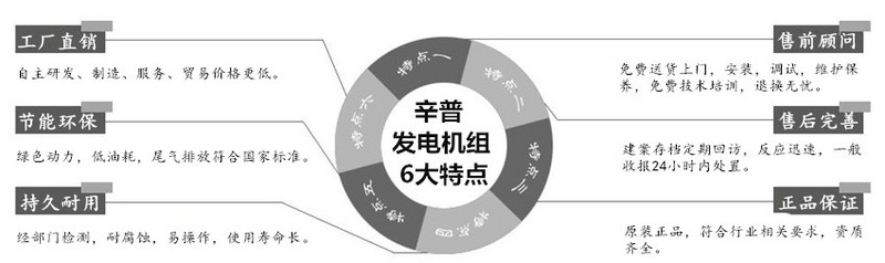 辛普發電機組6大特點