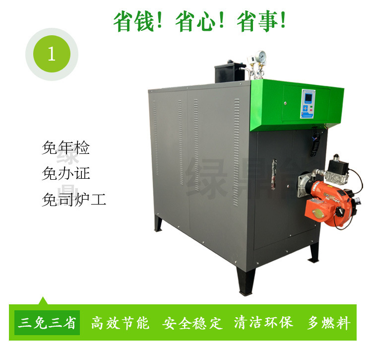 新款300kg燃油燃氣蒸汽發生器詳情頁（綠鼎能源2017）-